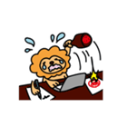 気の抜けたライオン（個別スタンプ：30）