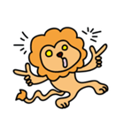 気の抜けたライオン（個別スタンプ：33）