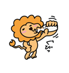 気の抜けたライオン（個別スタンプ：36）