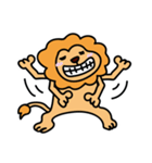 気の抜けたライオン（個別スタンプ：40）