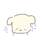 めがあかないわんこ（個別スタンプ：4）