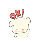 めがあかないわんこ（個別スタンプ：8）