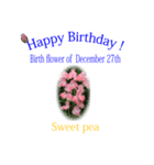 お誕生日おめでとうございます！（個別スタンプ：4）
