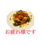 飯テロ～言葉を添えて～（個別スタンプ：10）
