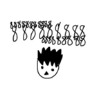 愉快な顔文字棒人間の愉快なスタンプvol.4（個別スタンプ：3）