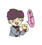 男子高校生らしい人スタンプ（個別スタンプ：4）