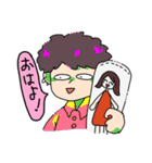 男子高校生らしい人スタンプ（個別スタンプ：5）