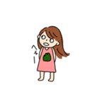 山がつくあの子のスタンプ（個別スタンプ：15）
