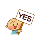 まるまる赤ちゃんスタンプ（個別スタンプ：14）