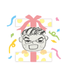 フローラルやぎ（個別スタンプ：23）