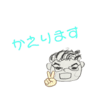 フローラルやぎ（個別スタンプ：27）