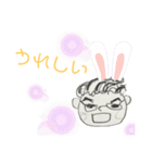 フローラルやぎ（個別スタンプ：33）