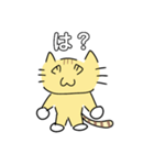 謎ネコスタンプ（日常会話）（個別スタンプ：5）