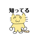 謎ネコスタンプ（日常会話）（個別スタンプ：29）