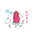 幽霊少女とオバケ（個別スタンプ：2）