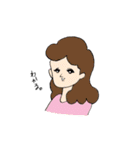 だって人間だもん（個別スタンプ：9）