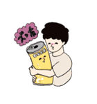 だって人間だもん（個別スタンプ：10）