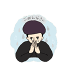 だって人間だもん（個別スタンプ：27）