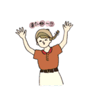 だって人間だもん（個別スタンプ：32）