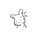 表情豊かなうさぎっち（個別スタンプ：6）