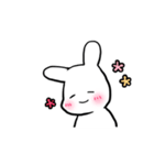表情豊かなうさぎっち（個別スタンプ：7）