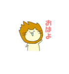 ろんだりんぐきゃっと（個別スタンプ：3）