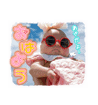 ゆねちゃんスタンプ【赤ちゃんYouTuber】（個別スタンプ：3）