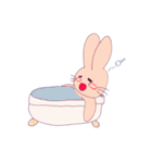 圧倒的ウサギ（個別スタンプ：7）