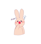 圧倒的ウサギ（個別スタンプ：18）