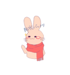 圧倒的ウサギ（個別スタンプ：23）