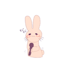 圧倒的ウサギ（個別スタンプ：24）