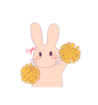 圧倒的ウサギ（個別スタンプ：25）