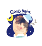 フラッフィー＆ミルク（個別スタンプ：26）