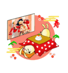 ラビッ兎くん B面（個別スタンプ：37）