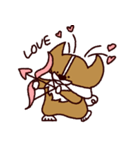 うちのコーギー （文字あり）（個別スタンプ：34）