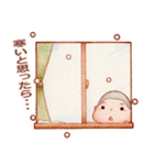 昭和かわいい まるこめくん【冬編】（個別スタンプ：38）