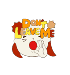 三角眉の女の子とlovelife（個別スタンプ：32）