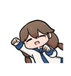 ゆる女の子（個別スタンプ：2）