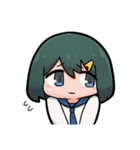 ゆる女の子（個別スタンプ：8）