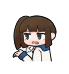ゆる女の子（個別スタンプ：10）