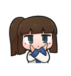 ゆる女の子（個別スタンプ：12）