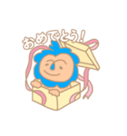 アオらいおん（個別スタンプ：40）