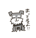 もふもふシュナウザー（個別スタンプ：7）