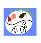 ゆきねこラブリースタンプ（個別スタンプ：3）