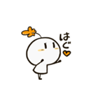 いろはいろ 橙（個別スタンプ：3）