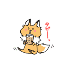 おあげ時々くま（個別スタンプ：38）