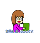 みみ子の日常（個別スタンプ：16）