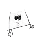かたちになりきれない（個別スタンプ：10）