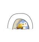 愛すべきペンギン(冬)（個別スタンプ：6）