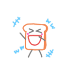 食パンぱんちゃん2（個別スタンプ：17）